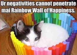 Rainbow Wall of Happiness
